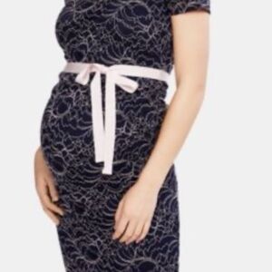 Lace Motherhood Maternity Dress